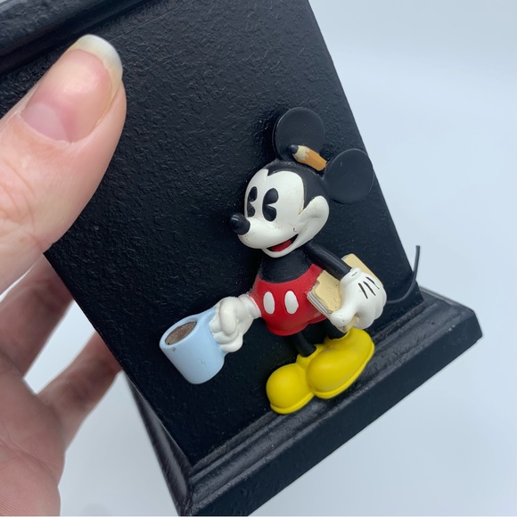 Rare Vintage Disney Mickey Mouse Pencil Holder Desk Accessory - Picture 6 of 9